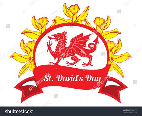 St Davids Day Stock Illustration 251241199 | Shutterstock