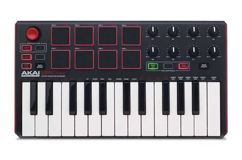 Akai Mpk Mini Mk2 25 Keys Midi Controller Keyboard Control - Microphone Accessories - AliExpress