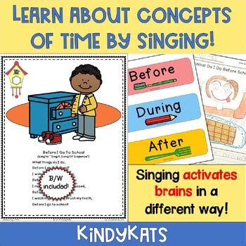 Telling Time Songs and Rhymes (Analog and Digital) by KindyKats