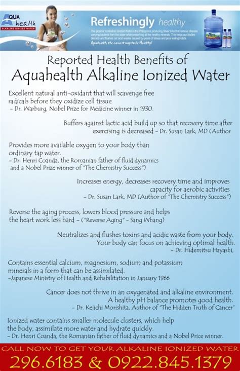 Alkaline Ionized Water and Its Benefits