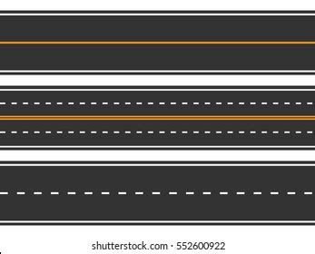 No road lines Royalty Free Stock SVG Vector and Clip Art