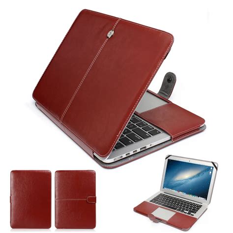 Fashion PU Leather Laptop Case For Apple Macbook Pro Air Retina 11 12 ...