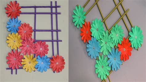 Paper wallmate - Paper Flower Wall Hanging - DIY Hanging Flower - Wall ...