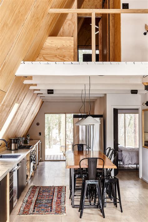 Take a Retreat to This Scandinavian Modern A-Frame Cabin In The Middle ...