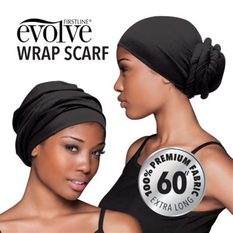 Firstline® Evolve Black Wrap Scarf, 1 ct - Kroger