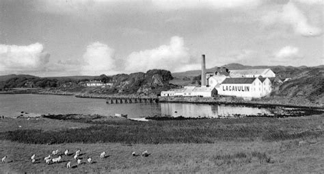 Tour Scotland: Old Photographs Lagavulin Whisky Distillery Island Of Islay Scotland