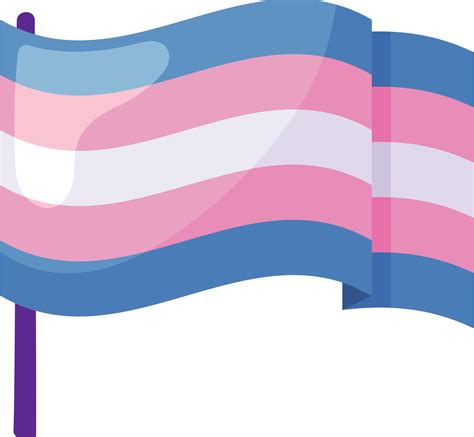 transgender flag pride day icon isolated 24405377 PNG