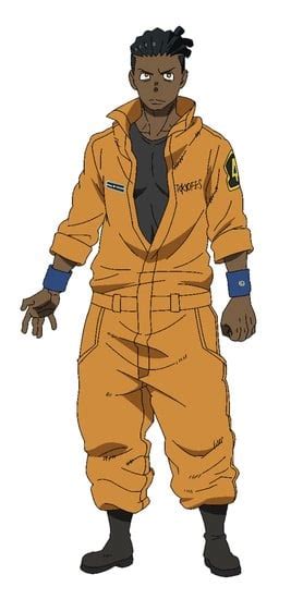 Fire Force Season 2 Character Ogun Montgomery | JCR Comic Arts