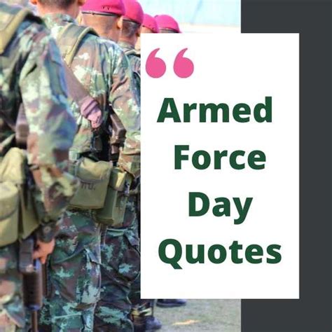 Armed Forces Day Quotes - May 15, 2021 | Wanna Wish