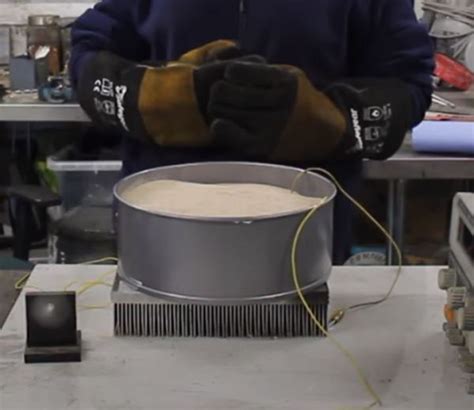 Making A Do-It-Yourself Sand Battery | Hackaday