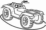 ATV Coloring Pages  Free Printable For Kids sketch template