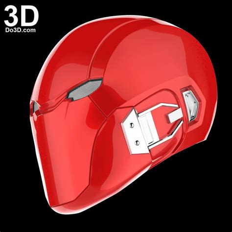 3D Printable Model: Red Hood Injustice 2 Helmet Cowl | Print File ...