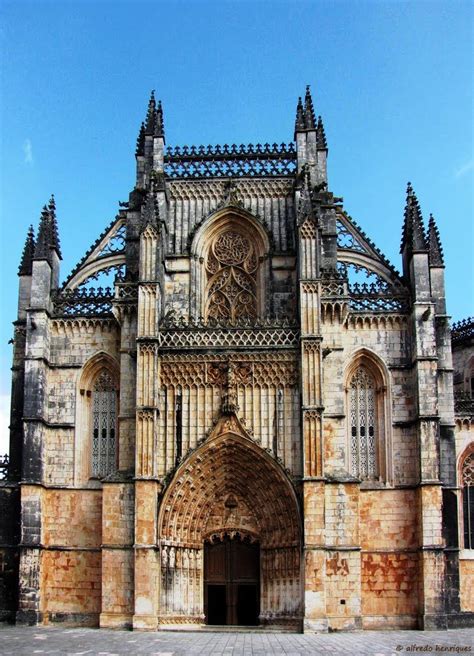 Mosteiro da Batalha, fachada pricipal *** Monastery of Batalha, mainline facade | Cabo da roca ...