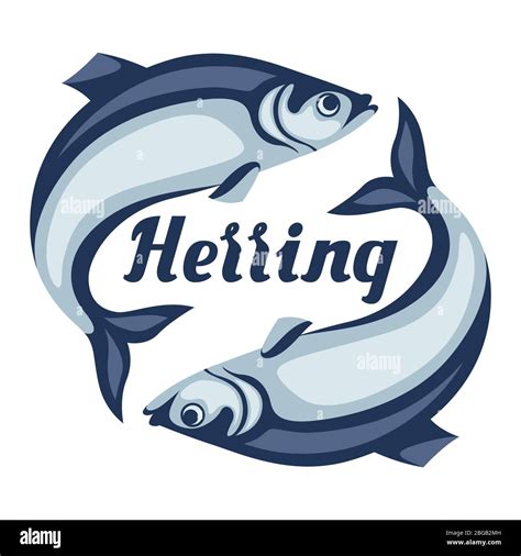 Illustration of herring fish. Pacific sardine Stock Vector Image & Art - Alamy