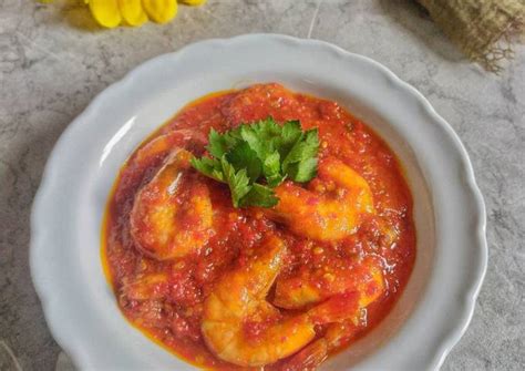 Resep Udang Balado (Udang Sambal) oleh Rara Baabud - Cookpad