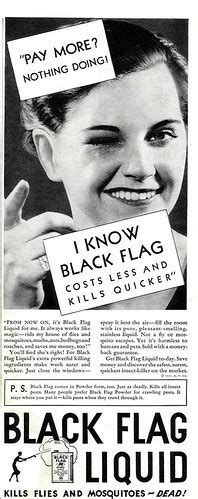1931 - Black Flag | Black Flag advertisement published in th… | Flickr
