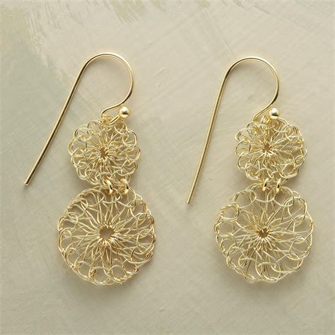 Lacemaker's earrings | Earrings handmade, Unique jewelry, Lace earrings