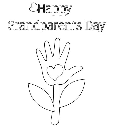 Happy Grandparents Day 5 Coloring Page - Free Printable Coloring Pages ...