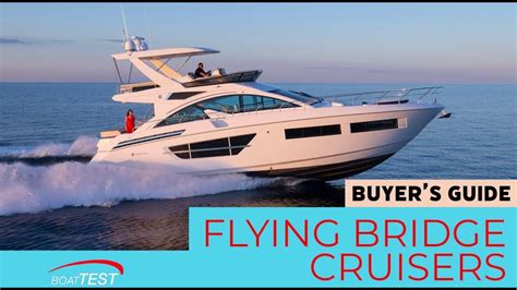 Flying Bridge Cruisers Buyer's Guide - BoatTEST Reports - YouTube