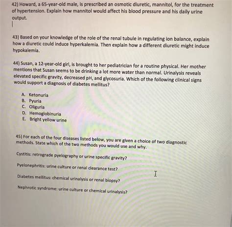 (Get Answer) - Howard, A 65-Year-Old Male, Is Prescribed An Osmotic ...