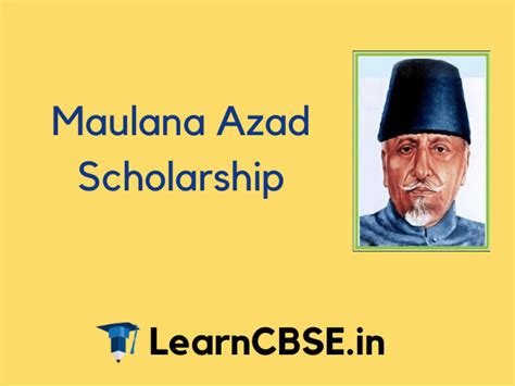 Maulana Azad Scholarship 2021-22 | Scholarship for Girls, Online Form ...