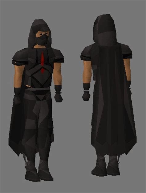 OSRS Full Graceful Outfit (Black) : 2007scape