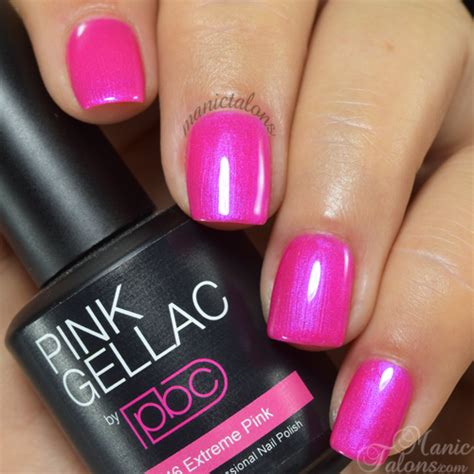 Manic Talons Nail Design: Fun Summer Colors from Pink Gellac