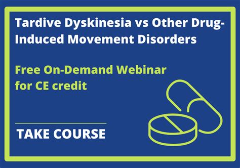 Tardive Dyskinesia vs Other Drug-Induced Movement Disorders