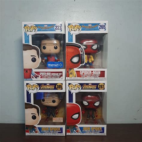 Funko Pop! Spider-man / Iron Spider, Hobbies & Toys, Toys & Games on ...