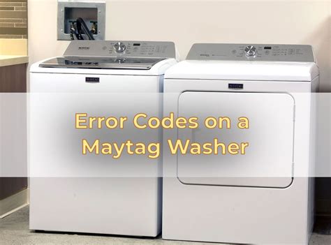 Maytag Centennial Washer Problems & Solving - PuNk PrOjEcT