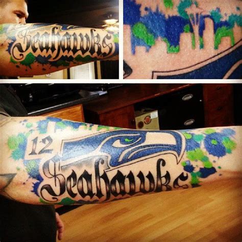 17 best Seattle Seahawks Tattoo's images on Pinterest | Seattle seahawks, 12th man and Tattoo ideas