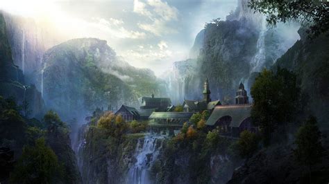 Baixar Lord The Rings Pics Showbizlol | Landscape wallpaper, Fantasy landscape, Landscape