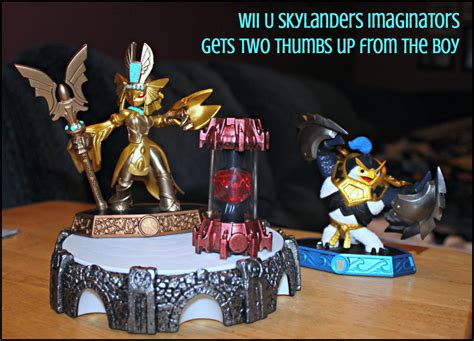 Wii U Skylanders Imaginators gets two thumbs up from The Boy