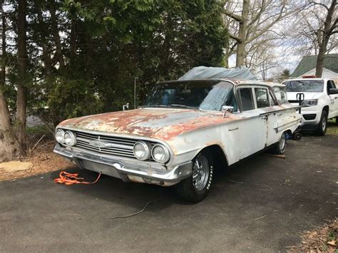 1960 Chevrolet Parkwood Station Wagon 283 V8 Powerglide Mostly Original ...