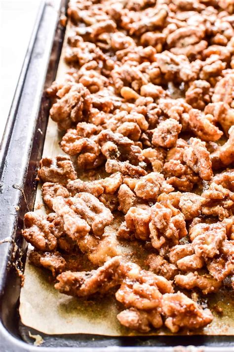 Candied Walnuts | Recipe | Walnut recipes, Roasted walnuts, Sugar walnuts recipe