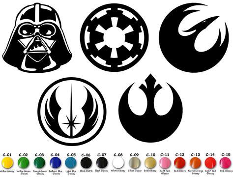 Star Wars Symbols | ubicaciondepersonas.cdmx.gob.mx