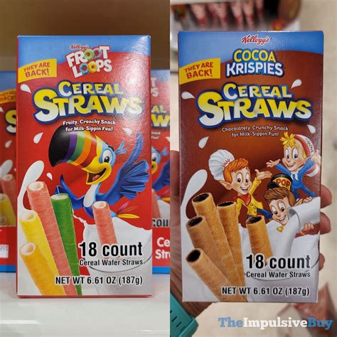 BACK ON SHELVES: Kellogg's Cereal Straws (2021) - The Impulsive Buy