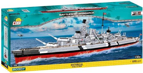 COBI Historical Collection Bismarck Battleship 1:300 Scale | Battleship ...