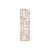 BASHIAN Ashland Ivory/Beige 3 ft. x 8 ft. (2 ft. 6 in. x 8 ft ...