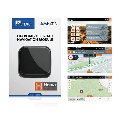 On-Road/Off-Road Navigation Module - Hema Maps | M4C