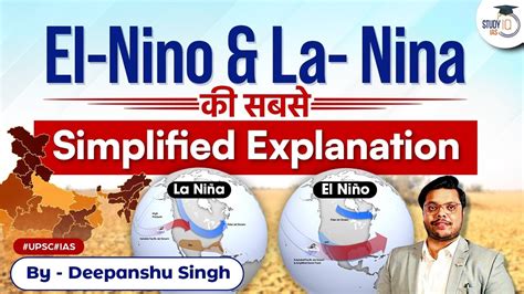 What is El nino, La nina, Southern Oscillation? How they impact Indian Monsoon? | UPSC IAS - YouTube