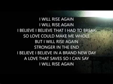 Jason Gray - I Will Rise Again [Lyrics] [HD] - YouTube