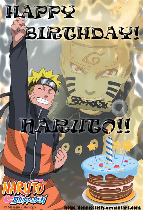 Happy Birthday Naruto!! by DennisStelly on DeviantArt