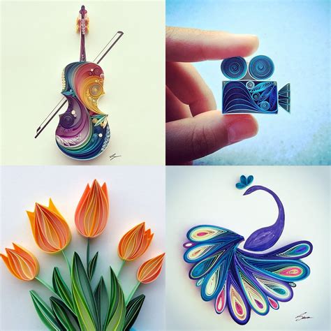 Colorful Quilled Paper Designs by Sena Runa — Colossal