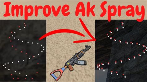 (Rust console) how to improve ak spray! - YouTube