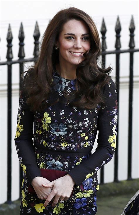 Kate Middleton Wore an Extremely Chic, Extremely Floral Erdem Dress ...