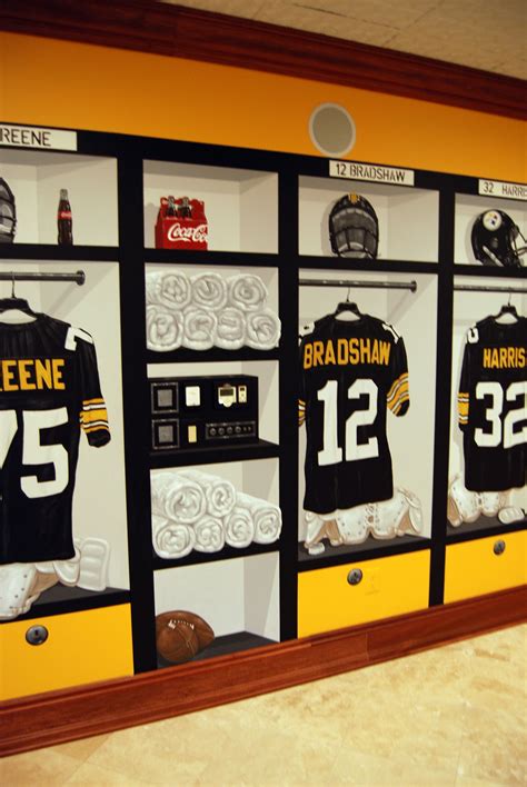 Pittsburgh Steelers 1970's Locker Room Mural by Tom Taylor of Wow ...