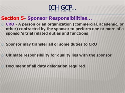 ICH GCP | PPT