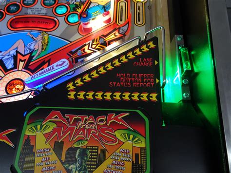 Attack from Mars Pinball Remake Shooter Lane Illumination – Mezel Mods