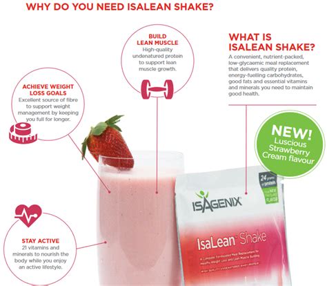 Isagenix IsaLean Shake - Buy Shakes Direct from UK!